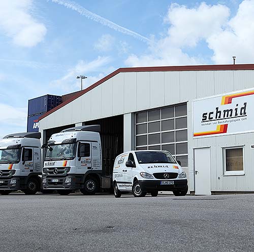 Lkw-Werkstatt in Regensburg